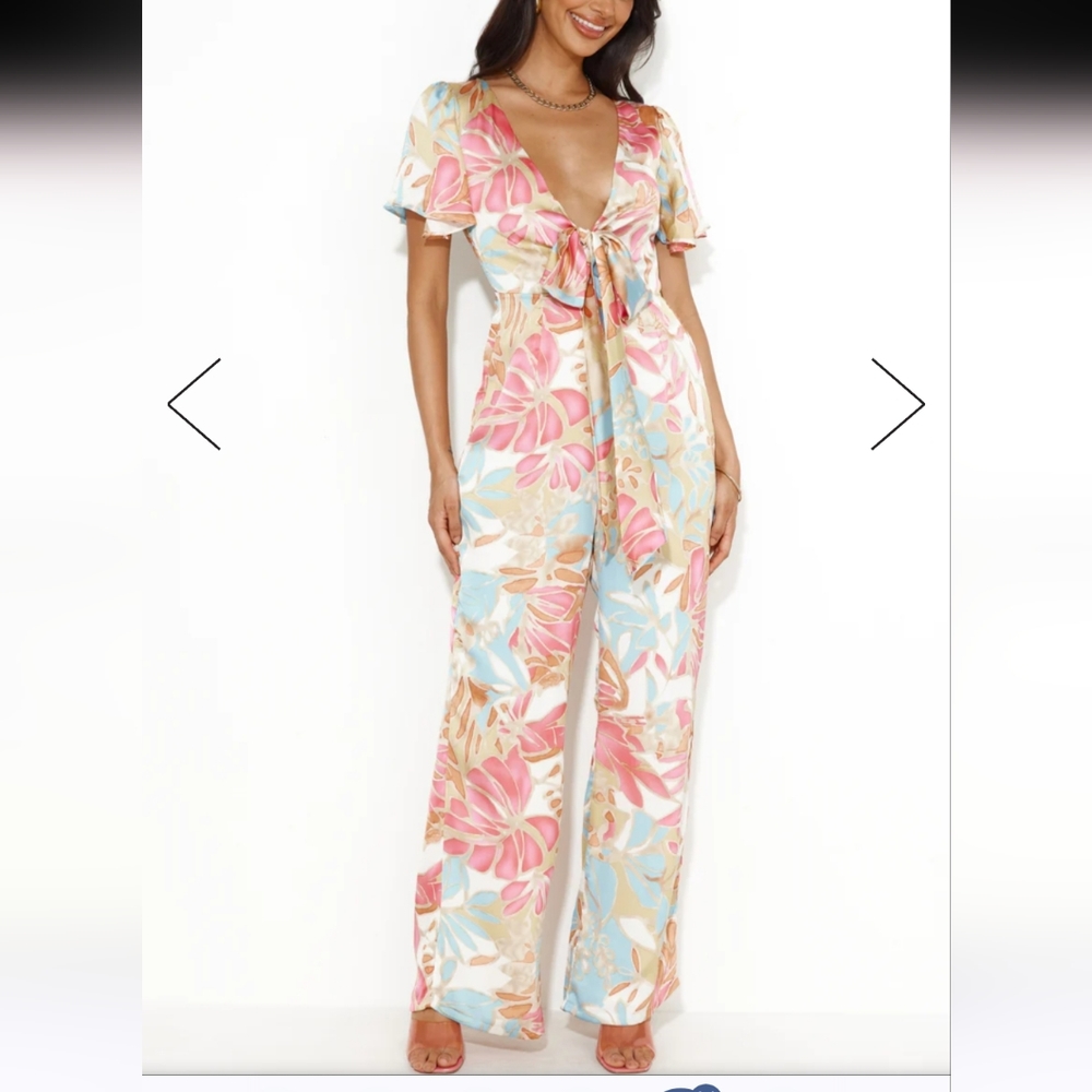 Groovy Moves Jumpsuit Print - M